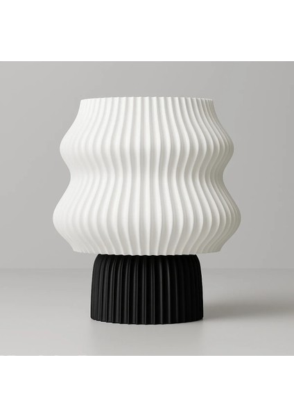 Glowin Modern Tasarım Loş Işıklı Masa Lambası – Beyaz
