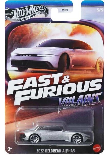 Fast & Furious 2022 Delorean Alpha5 JBY38 - HNR88