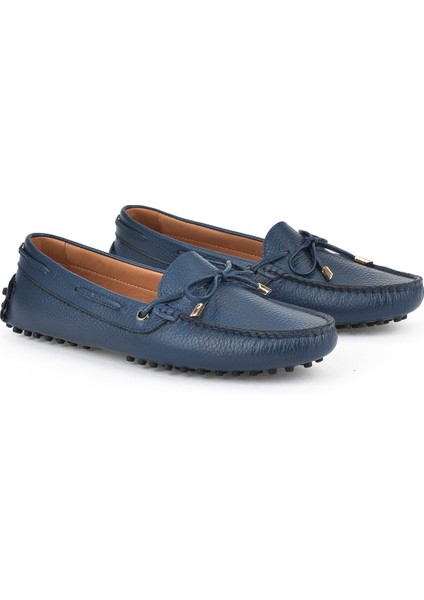 , Kadın Hakiki Deri Ayakkabı 1511030Z3612 Lacivert fiyatları