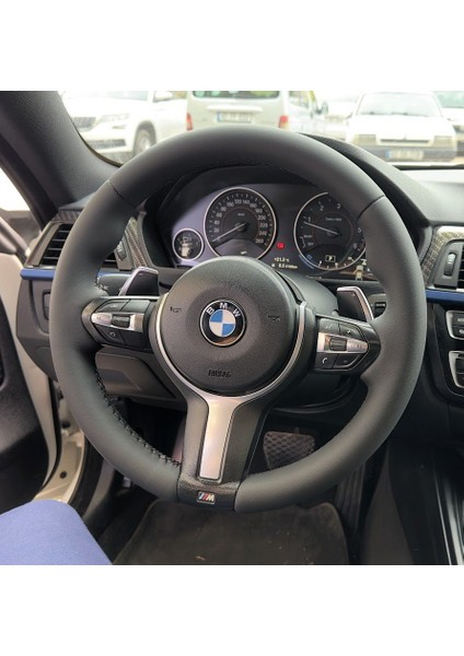 Bmw F30 M Sport Kasa Araca Özgü Dikmeli Direksiyon Kılıfı fiyatları