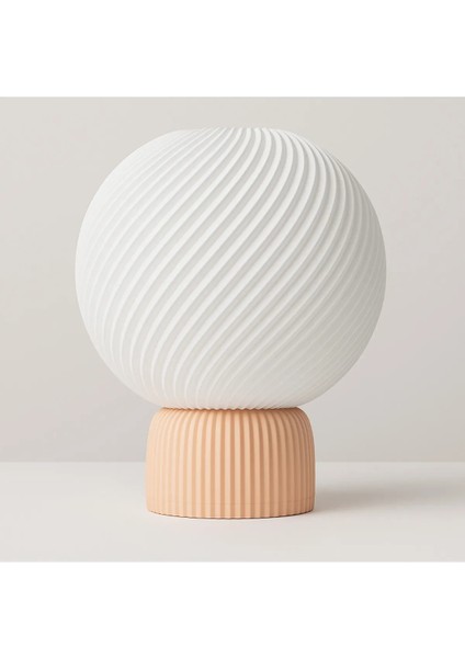 Glownest Spiral Desenli Masa Lambası – Dekoratif Gece Lambası
