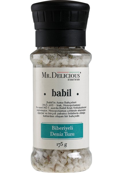 Biberiyeli Deniz Tuzu 175GR