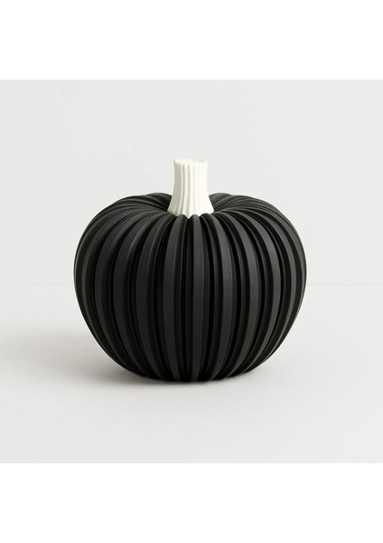 Ripple Pumpkin - 3 Lü Dekoratif Bal Kabağı Seti - Dilediğiniz Renk Seçeneği ile