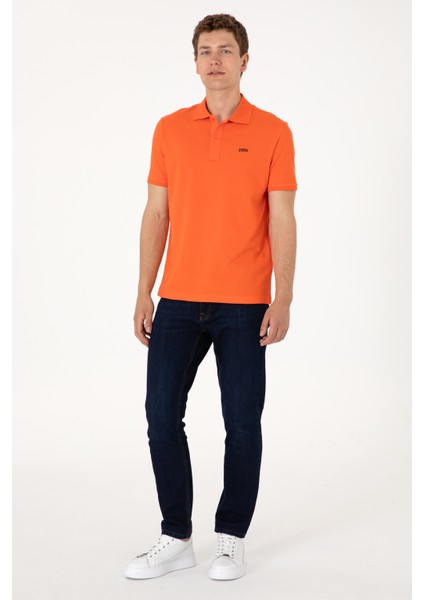 Erkek Nar Çiçeği Tişört Basic 50306007-VR039