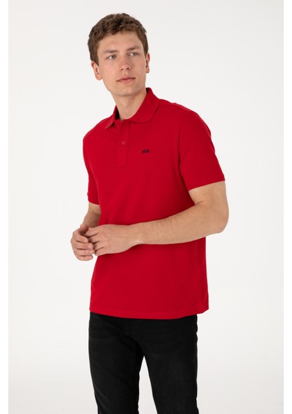 Erkek Kırmızı Tişört Basic 50306007-VR030 indirimleri