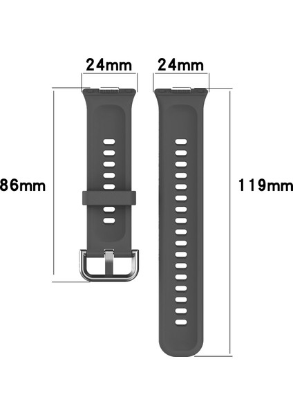 Huawei Watch Fit 4 Pro/Fit 4/Fit 3 ile Uyumlu Kordon Tam Uyumlu Pimli Yumuşak Silikon Kayış fırsatları