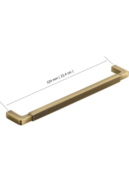 Doğanlar Z.320 Dolap Mobilya Kulp Olifka Antik Sarı 224 mm fiyatları