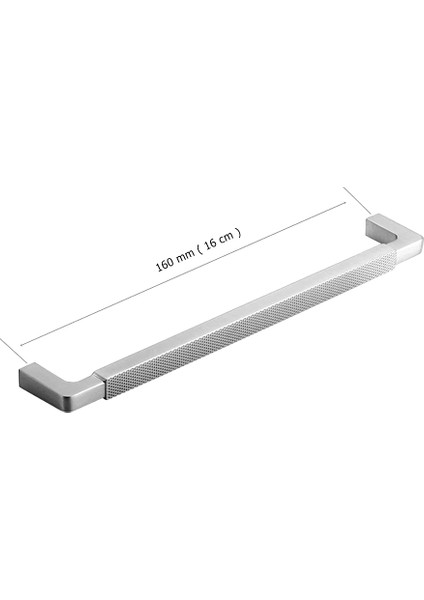 Doğanlar Z.320 Dolap Mobilya Kulp Süper Saten 160 mm fiyatları