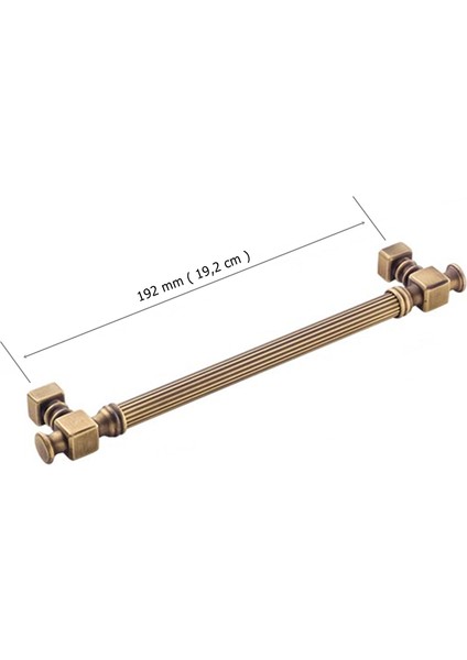 Doğanlar AL-344 192 mm Mobilya Kulp Olifka ( Antik Sarı) fiyatları