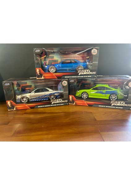 Fast&furıous 3lü Set