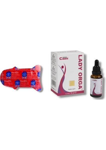 Lady Orga Kadınlara Özel Damla 30 ml + Erkeklere Özel 6'lı Hediye