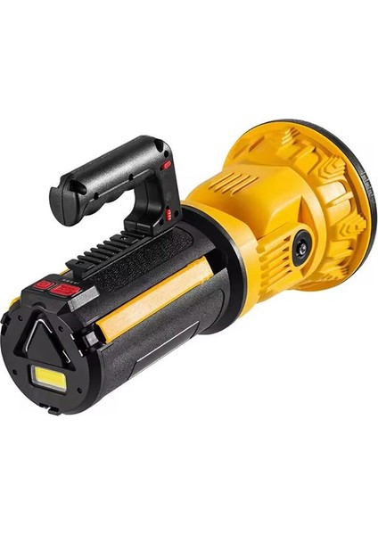 Powermaster MX-W5164-3 Kırmızı Mavi Çakarlı Cob Ledli Şarjlı Kamp El Feneri Işıldak modelleri