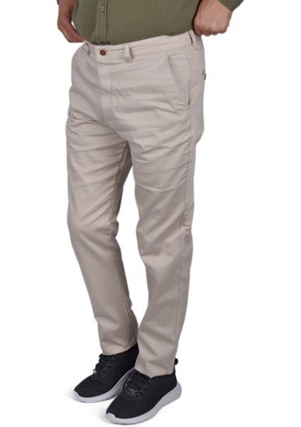 SRR-1738 Likralı Pamuk Pantolon/açık Bej/31 modelleri