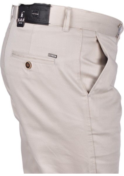 SRR-1738 Likralı Pamuk Pantolon/açık Bej/31 indirimleri