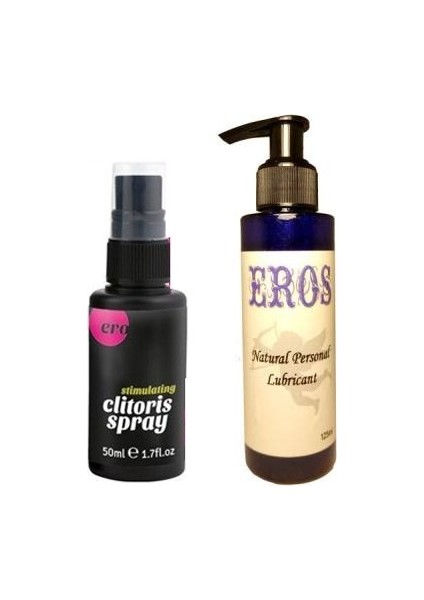 Hintohu Kadınlara Özel Sprey 50 ml – Eros 125 ml Lubricant Gel