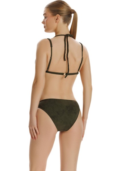 Yeşil Aksesuar Detaylı Bikini Takımı fırsatları