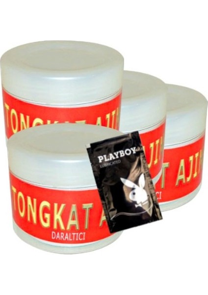 Tongkat Ajimat Madura Kadın Özel Bölge Kremi 100 ml x 4 Adet + Jel