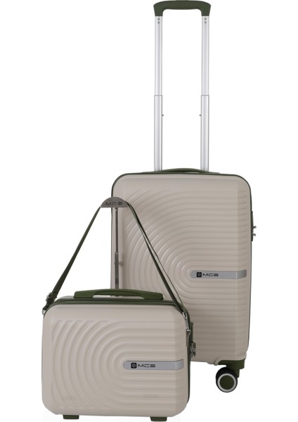 Polipropilen 2'li Valiz Seti Kabin & Makyaj V374