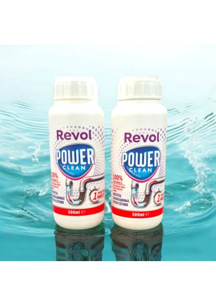 Dök-Aç Rögar-Lavabo-Banyo Gider Açıcı 2'li Set 500 Ml.