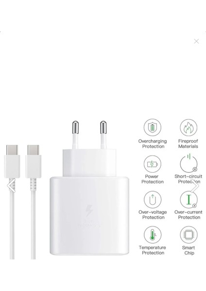 45W Power Delivery Şarj Aleti – Type-C Hızlı Şarj Adaptörü – Yüksek güç performansı