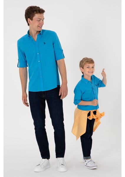 Erkek Çocuk Aqua Gömlek Basic 50306583-VR007 fiyatları