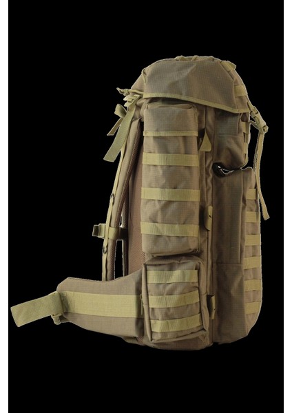 Hunter Operasyon Dağcı Çantası Cordura Kumaş 120 Litre Kahverengi