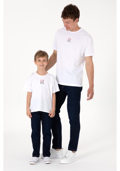 Erkek Çocuk Beyaz Tişört Basic 50306498-VR013