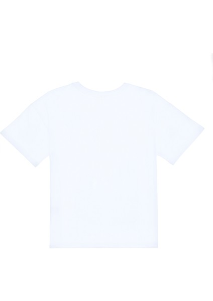 Erkek Çocuk Beyaz Tişört Basic 50306498-VR013