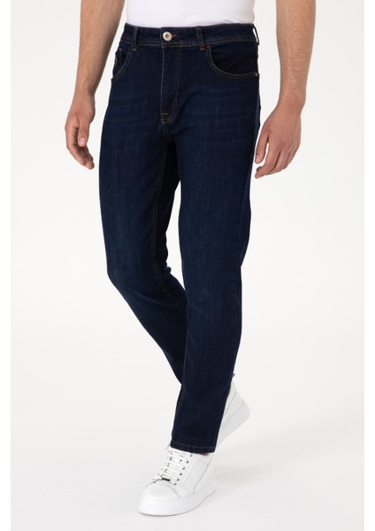Erkek Koyu Mavi Pantolon (Jean) 50308281-DN0023