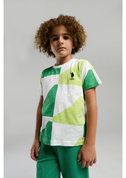 Erkek Çocuk Yeşil Pijama Takım 50310791-VR054