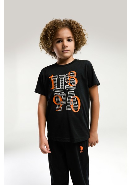 Erkek Çocuk Siyah Pijama Takım 50310800-VR046