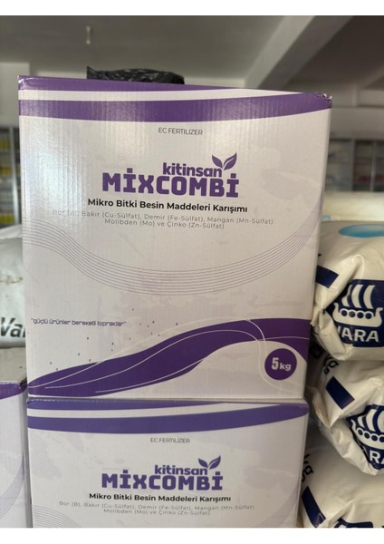 Mıxcombı Izelement Mikro Bitki Besin Maddeleri Karışımı 5 kg Toz Gübre