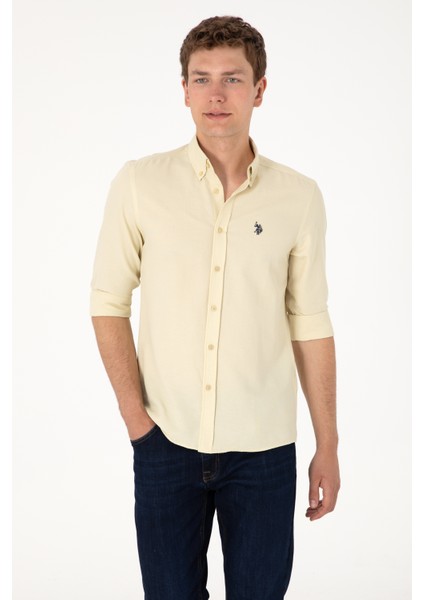 Erkek Açık Haki Gömlek Basic 50306338-VR183 modelleri