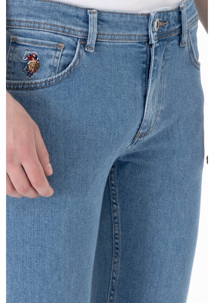 Erkek Açık Mavi Pantolon (Jean) 50308265-DN0021