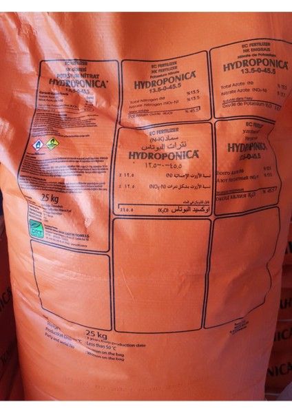 Hydroponica Potasyum Nitrat 25 kg modelleri