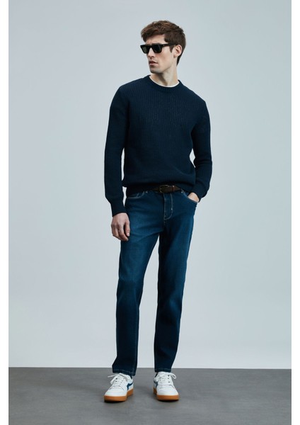 Dante Smart Jean Erkek Pantolon Regular Fit Mavi modelleri