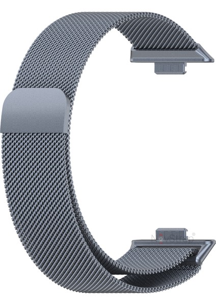 Huawei Watch Fit 4 Pro/Fit 4/Fit 3 ile Uyumlu Kordon Kayış Metal Hasır Örgü Çelik Kordon