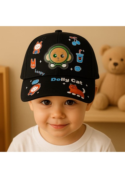 Karakterli Işıklı Unisex Çocuk Şapka