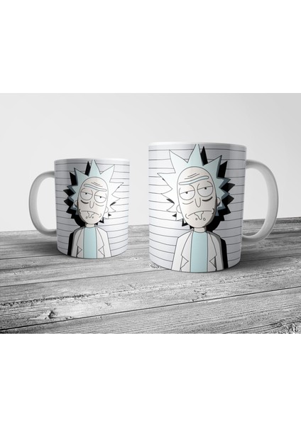 Rick And Morty Kupa Bardak Model 10
