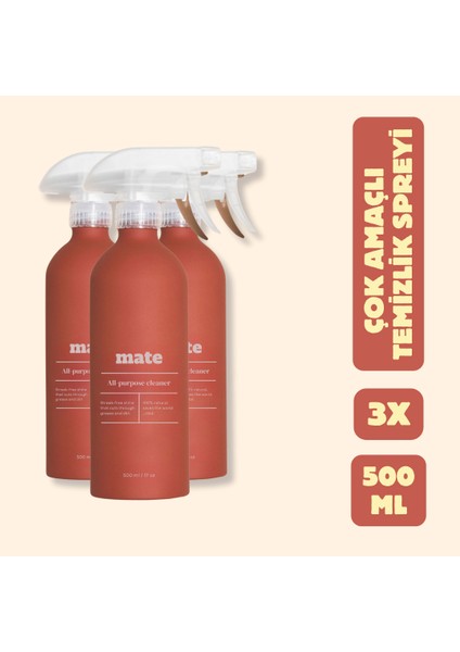 Çok Amaçlı Leke Çıkarıcı Sprey 3X500 ml