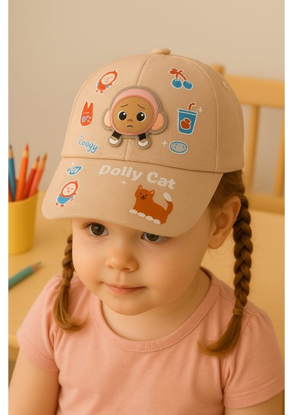 Karakterli Işıklı Unisex Çocuk Şapka