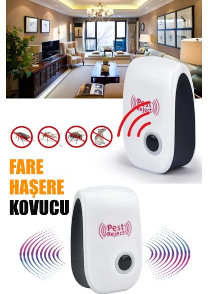 Ultrasonik Haşere Kovucu, Ultrasonik Kemirgen Kovucu Böcek Kovucu, Ultrasonik Sivrisinek Kovucu