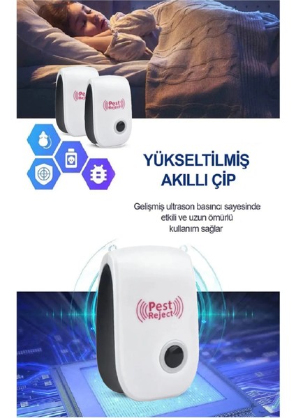 Ultrasonik Haşere Kovucu, Ultrasonik Kemirgen Kovucu Böcek Kovucu, Ultrasonik Sivrisinek Kovucu