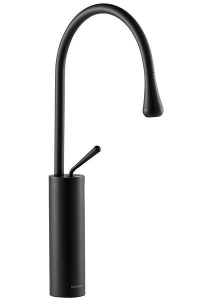 F-815 Siyah Yüksek Lavabo Bataryası
