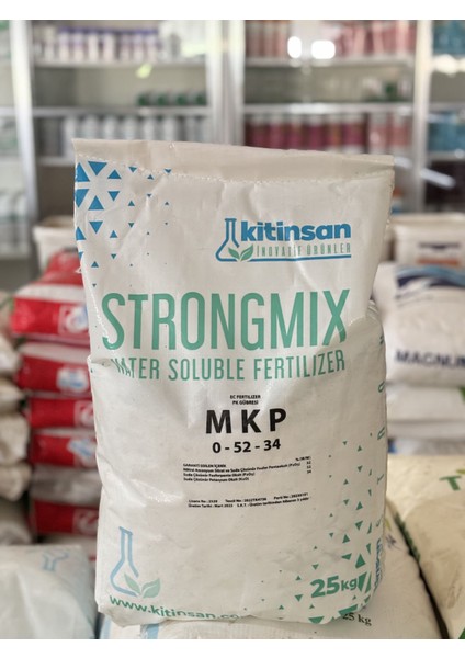Strongmix Mkp 0-52-34 Gübre 25 kg