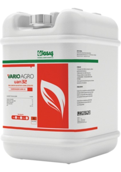 Igsaş Uan 32 Azotlu Sıvı Gübre - 20 Litre