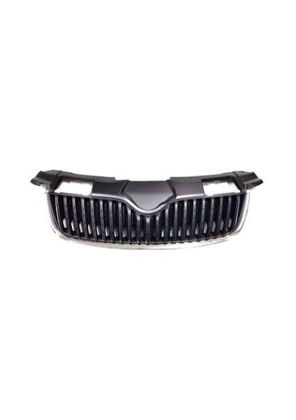 Skoda Fabia 2007- Ön Panjur (Kromlu) Uyumlu Oem No: 5J0853651A