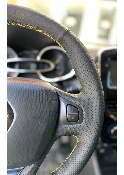 Clio 4 Faz 1 2014-2017 Araca Özel Direksiyon Kılıfı (Makyajlı Kasalara Uyumlu Değildir) indirimleri