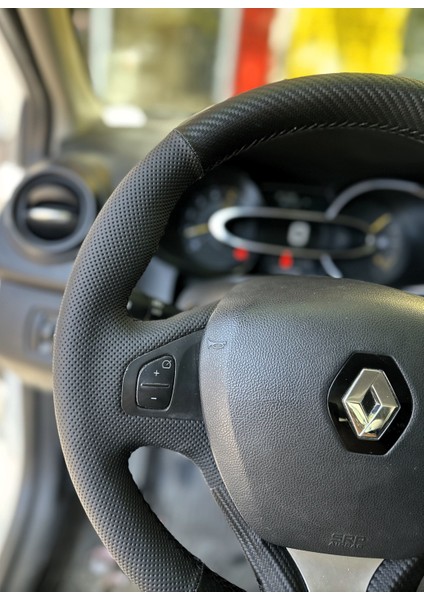 Clio 4 Faz 1 2014-2017 Araca Özel Direksiyon Kılıfı (Makyajlı Kasalara Uyumlu Değildir) modelleri