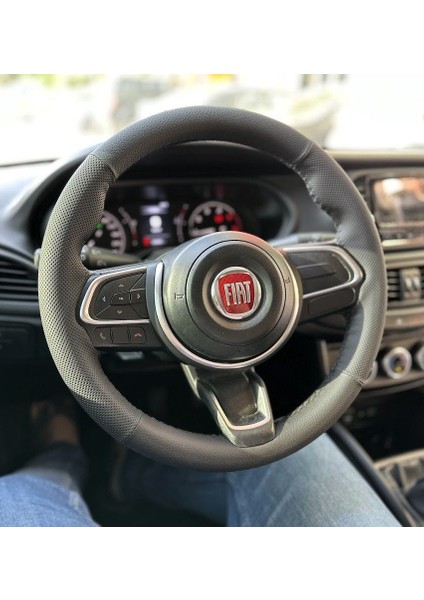 Üniversal Dikmeli Direksiyon Kılıfı Fiat Egea Easy Plastik Direksiyon Için Uyumlu modelleri